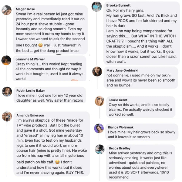 LamiruShave – 2-in-1 Smooth & Safe Body Shaver for Women